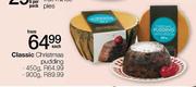 Classic Christmas Pudding-450g Each