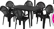 Antracite Ebony Patio Set-Per set