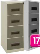 Steel 4 Drawer Filing Cabinet-470*630*320mm