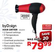 ByD:sign Hair Dryer (HD2013)