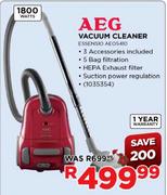 Aeg Vacuum Cleaner-1800W