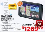 Garmin GPS Navigation System (NUVI 40)-4.3"