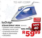 ByD:sign Steam/Spray Iron (BS11400S)
