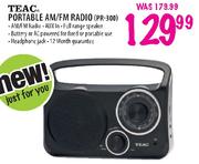 Teac Portable AM/FM Radio(PR-300)