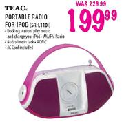 Teac Portable Radio For Ipod(SR-L1101)