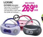Logik CD/Radio(PCD 6203)-Each