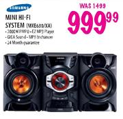 Samsung Mini Hi-Fi System(MXE630/XA)