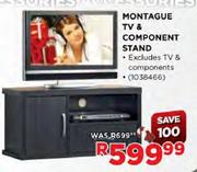Montague TV & Component Stand