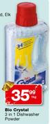 Bio Crystal 3 in 1 Dishwasher Powder - 1kg