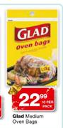 Glad Medium Oven Bags-10's Per Pack 