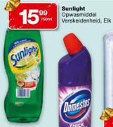 Sunlight Opwasmiddel - 750ml Elk