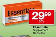 Essentiale Supplement Capsules-20's