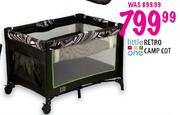 Little One Retro Camp Cot 
