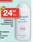 Johnson's Babapoeier Verskeidenheid-400g Elk