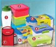 Addis 4-Sided Lock Square-1.25ltr Or Rectangular-800ml Each