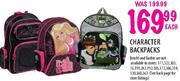 Charater Backpacks-Each