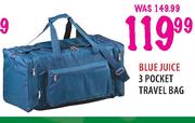 Blue Juice 3 Pocket Travel Bag
