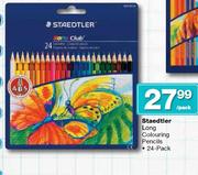 Staedtler Long Colouring Pencils-24-Pack