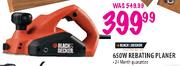 Black & Decker 650W Rebating Planer