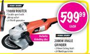 Black & Decker 2000W Angle Grinder