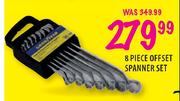 GoodYear 8 piece Offset Spanner Set