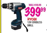 Ryobi 12V Cordless Drill