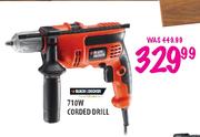 Black & Decker 710W Corded Drill
