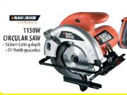 Black & Decker 1150W Circular Saw