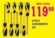 GoodYear 8 Piece Screwdriver Set