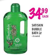 Satiskin Bubble Bath-2L Each