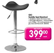 Gio Saddle Seat Barstool 