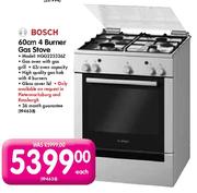 Bosch 4 Burner Gas Stove-60cm(HGG223326Z)