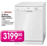 Bosch 12 Place Dishwasher(SMS40B02Z)