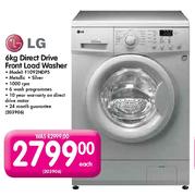 LG Direct Drive Front Load Washer-6kg(F1092NDP5)