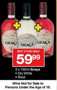 Graca Rose-3 x 750ml