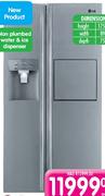 LG Side-By-Side Fridge/Freezer-606L