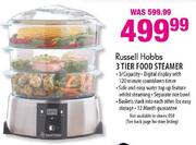 Russell Hobbs 3 Tier Food Steamer