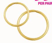 9Ct Gold And Sleepers-15mm Per Pair