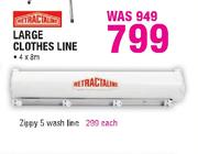 Retractaline Large Clothes Line-4x8m
