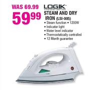 Logik Steam And Dry Iron-LSI-005
