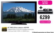 Sony 40" FHD LCD TV (KLV-40BX420) + HD PVR