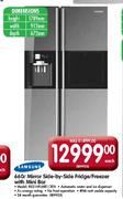 Samsung 660Ltr Mirror Side-By-Side Fridge/Freezer With Mini Bar-Each