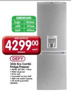 Defy 330Ltr Eco Combi Fridge/Freezer-Each