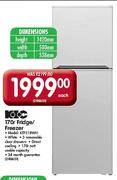 KIC 170Ltr Fridge/Freezer-Each