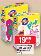 Snowflake Play Time Cupcake Mix Assorted-400g Each