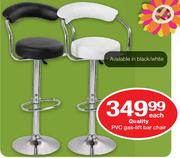 Quality PVC Gas-Lift Bar Chair-Each