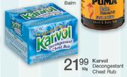 Karvol Decongestant Chest Rub-50g