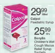 Calpol Paediatric Syrup-100ml