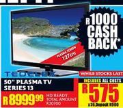 Tedelex 50" Series 13 Plasma TV