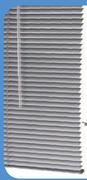Ready-Made 25mm Aluminium Venetian Blinds (Silver Colour Only)-1000x1000mm